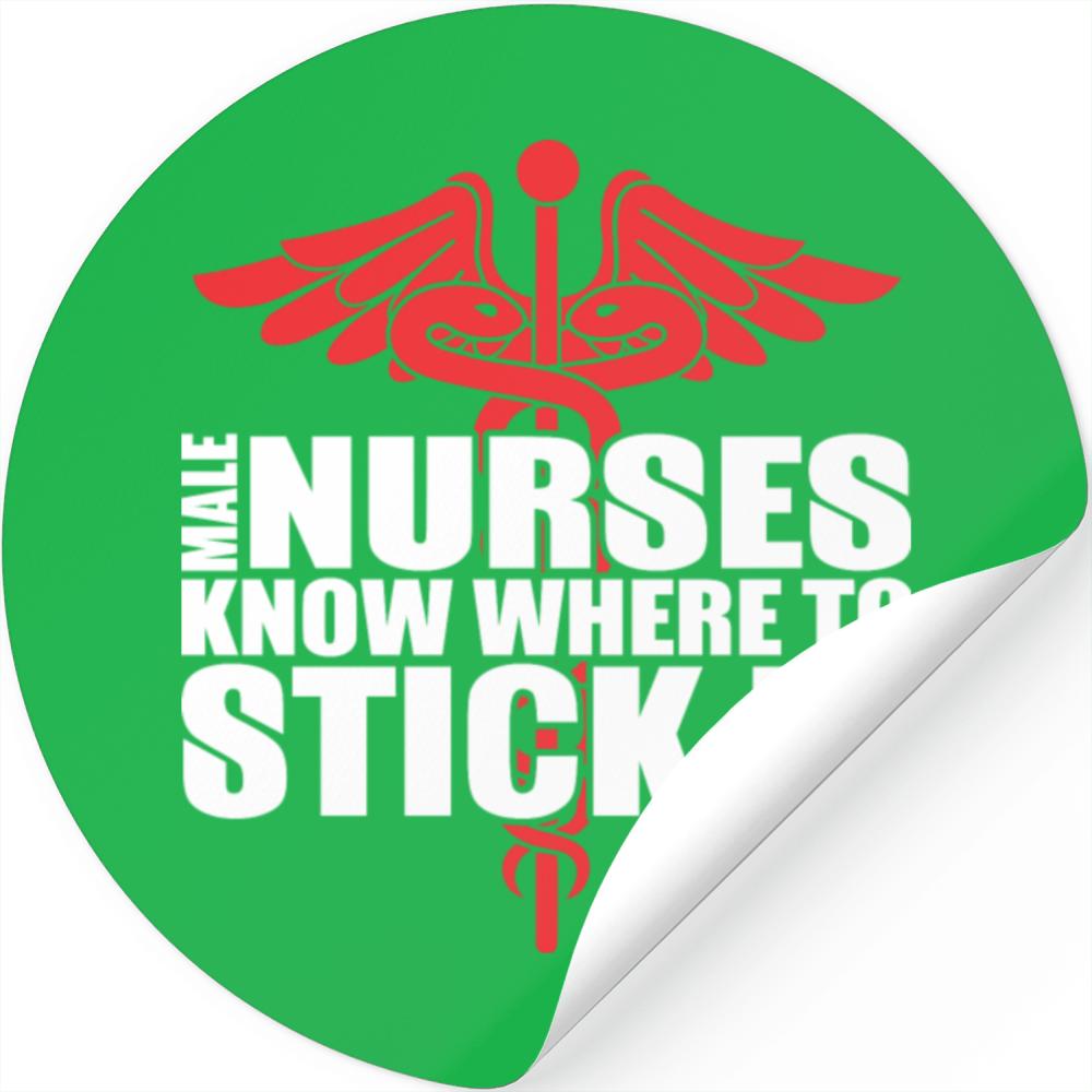 Male Nurses Know Where To Stick It