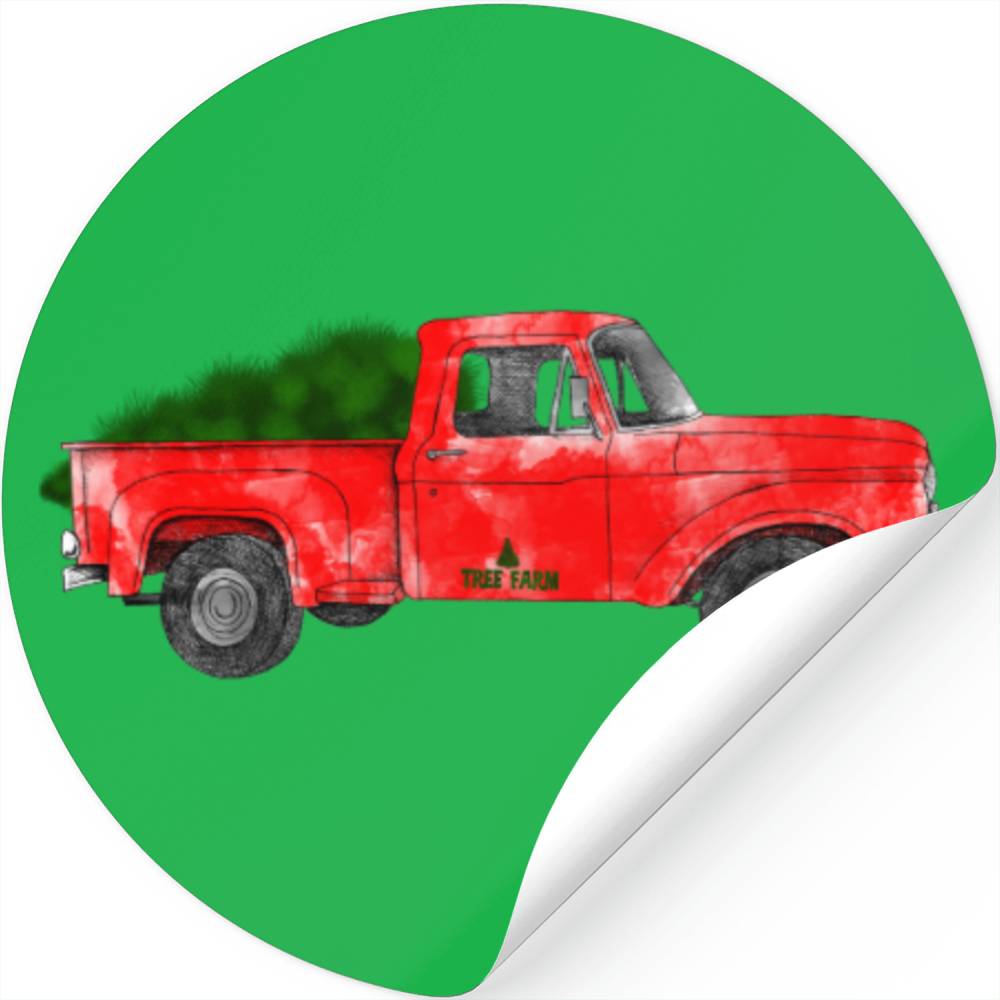 Custom Tree Farm Stickers