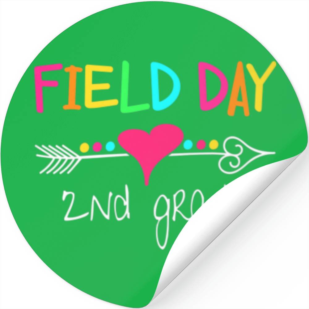 2Nd Grade Field Day 2022 Let The Games Begin Teach Stickers